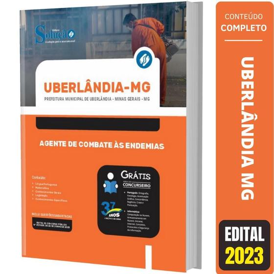 Imagem de Apostila Uberlândia Mg - Agente De Combate Endemias