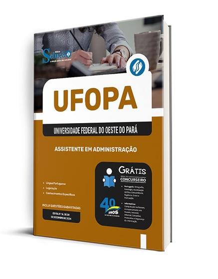 Imagem de Apostila UFOPA 2024 - Assistente Em Administração
