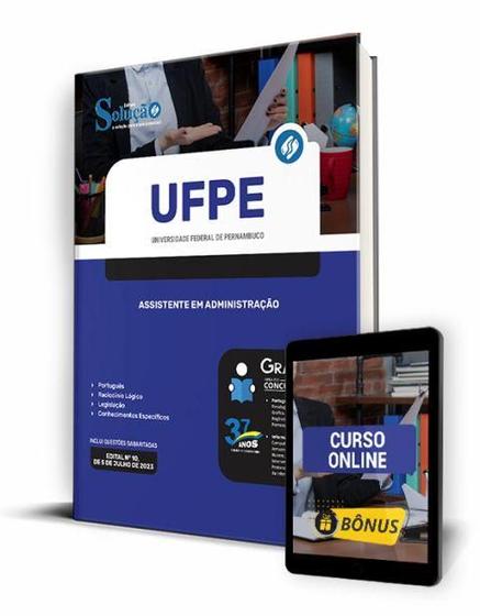 Imagem de Apostila UFPE - Assistente em Administração