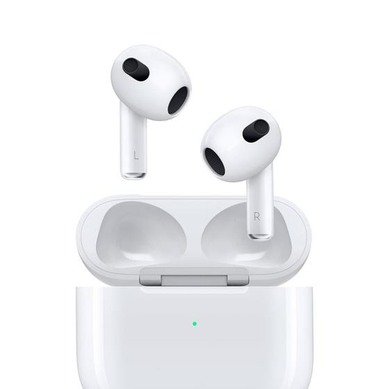 Fone de Ouvido Airpods (3ª Geração) Com Estojo de Recarga Magsafe Apple Mme73be/a