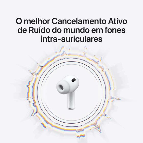 Apple AirPods Pro 3 — design e ajuste nos ouvidos