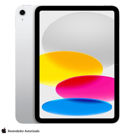 Imagem de Apple iPad 10ª geração, Chip A14 (Wi-Fi, 64GB) - Prateado