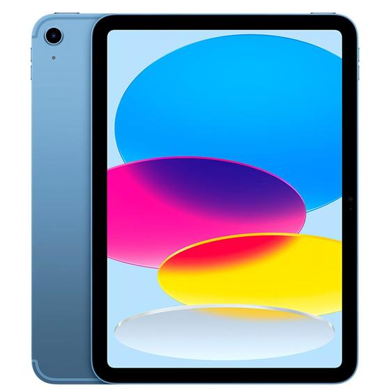 Imagem de Apple iPad 11ª Geração, Chip A16 (Wi-Fi + Cellular, 128GB) - Azul
