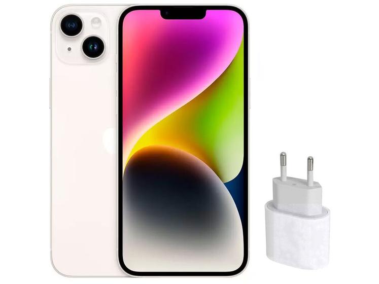 Menor preço em Apple iPhone 14 Plus 128GB Estelar 6,7” 