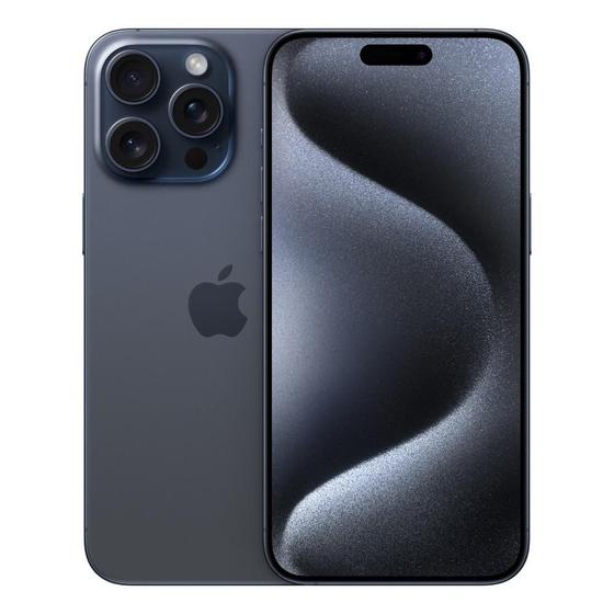 Imagem de Apple iPhone 15 Pro Max de 256GB - Titânio Azul
