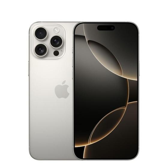 Apple iPhone 16 Pro 1TB Titânio Natural Imagem de Apple iPhone 16 Pro 1TB Titânio Natural