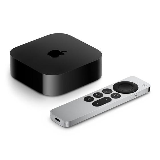 Apple TV 4K Wi‑Fi + Ethernet com 128 GB de armazenamento