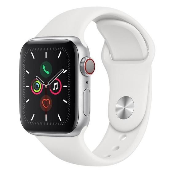 Apple Watch Series 5 Cellular /GPS 40 mm Alumínio Prata Puls Apple Watch Series 5 Cellular /GPS 40 mm Alumínio Prata Puls