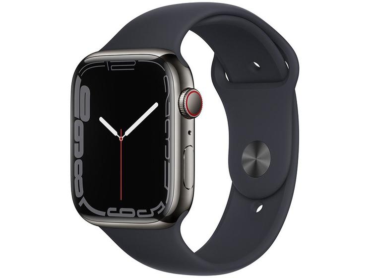 Imagem de Apple Watch Series 7 45mm GPS + Cellular Grafite