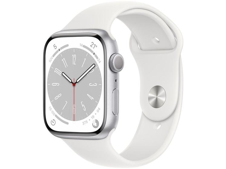 Apple Watch Series 8 45mm GPS Caixa Prateada Alumínio Apple Watch Series 8 45mm GPS Caixa Prateada Alumínio