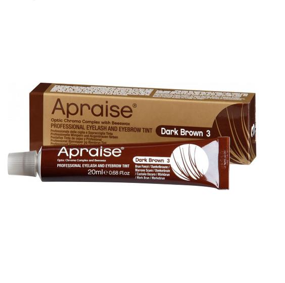 Imagem de Apraise Tintura de Cílios e Sobrancelhas 20ml - Castanho Escuro 3.0