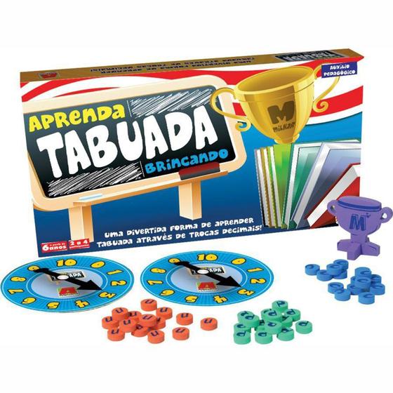 Imagem de Aprenda a Tabuada Brincando - Algazarra