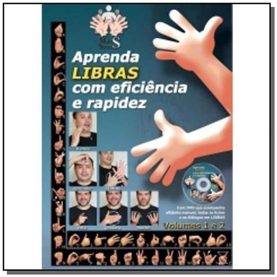 Imagem de Aprenda libras com eficiencia e rapidez, vol. 1 e - Aluisio madruga