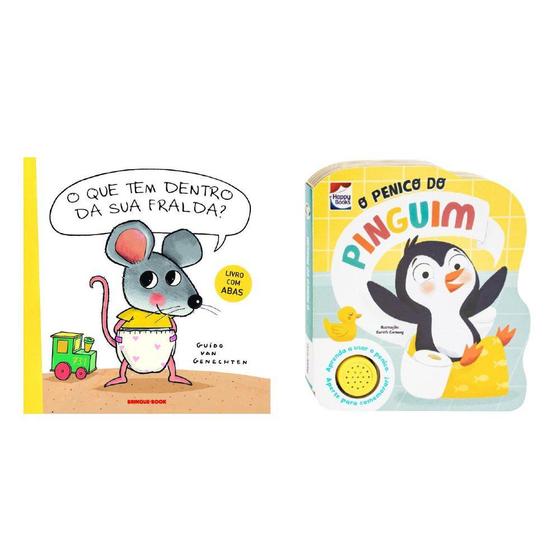 Imagem de Aprendendo A Usar O Penico: O Que tem Dentro Da Sua Fralda + O Penico Do Pinguim