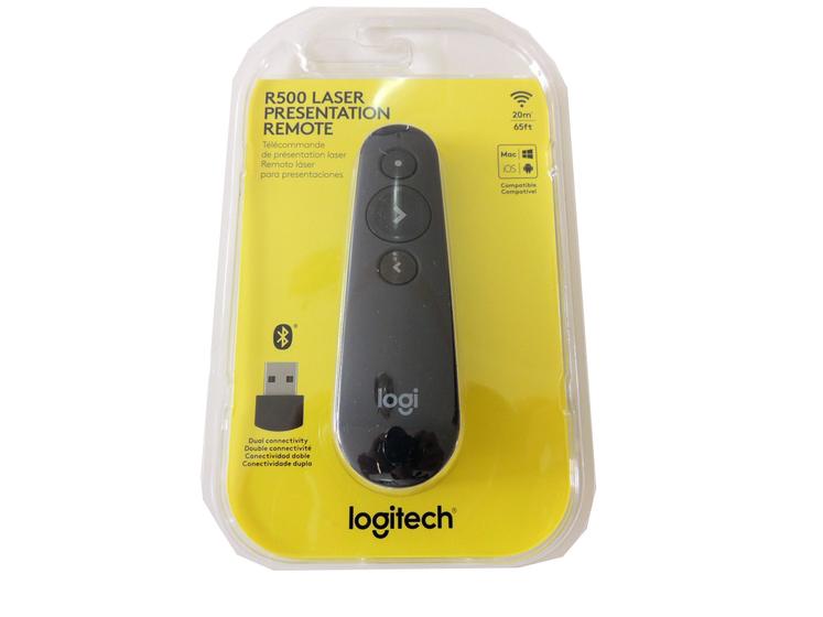 Imagem de Apresentador Logitech R500 Laserpointer Bluetooth e Wi-Fi