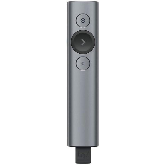 Imagem de Apresentador Multimídia Mouse Pointer Logitech Spotlight - Bluetooth e Receptor USB - 910-005216