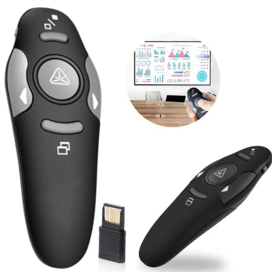 Imagem de Apresentador Powerpoint Laser Wireless com Controle Sem Fio