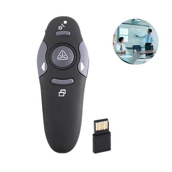 Imagem de Apresentador Profissional Caneta Laser Slide Usb Wireless