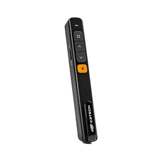 Apresentador Sem Fio Preto AP-200 C3Tech Menor preço em Apresentador Sem Fio Preto AP-200 C3Tech