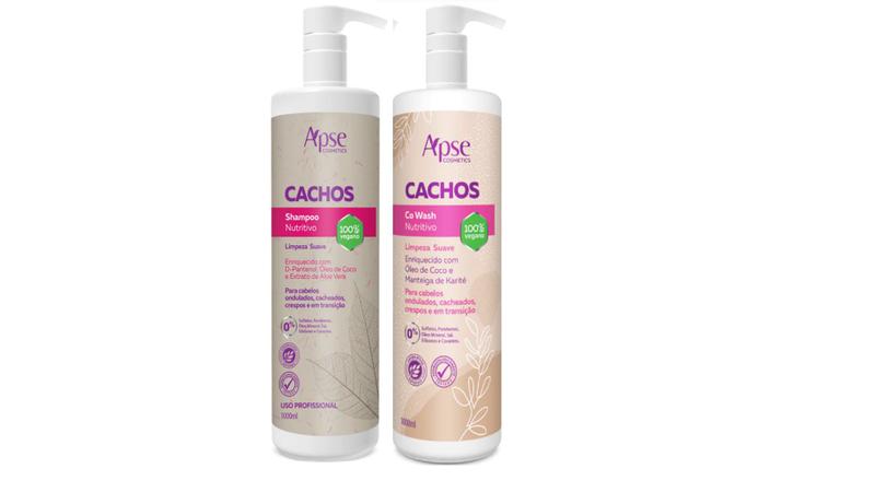 Imagem de Apse Cachos Shampoo 1 L e Co Wash 1 L