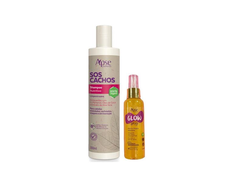 Imagem de Apse Cachos Shampoo + Glow Spray