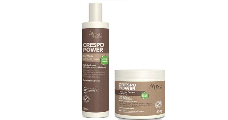 Imagem de Apse Crespo Power Co Wash E Creme De Pentear