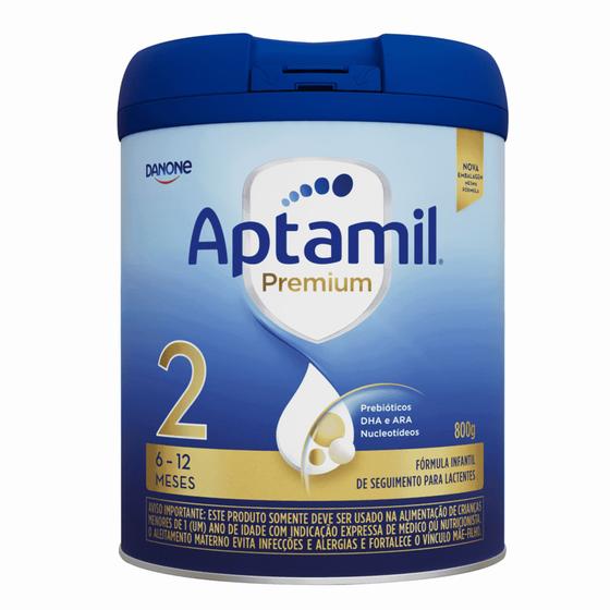 Imagem de Aptamil Premium 2 Fórmula Infantil Lata 800g