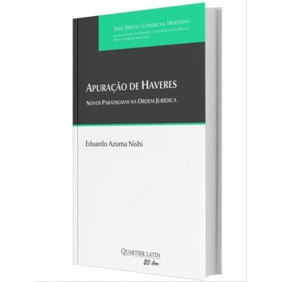 Imagem de Apuração De Haveres: Novos Paradigmas Na Ordem Jurídica. De Eduardo Azuma Nishi - BBEQUIPAMENTOS