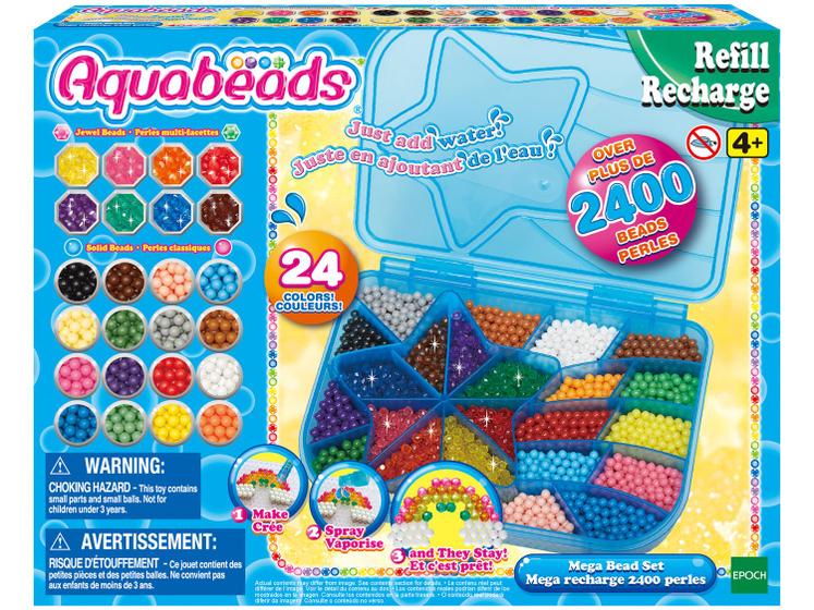 Imagem de Aquabeads Mega Bead Pack  2400 Peças