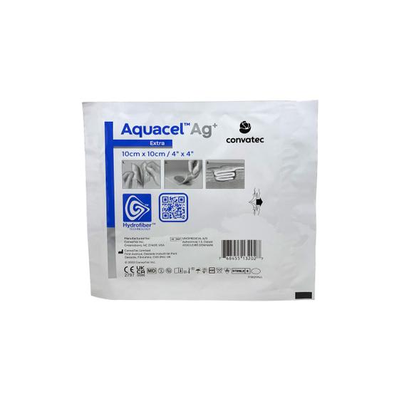 Aquacel curativo prata ag+ extra estéril 10cmx10cm - 01und - ConvaTec ...