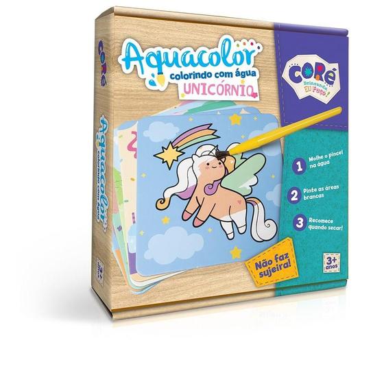 Imagem de Aquacolor Colorindo com água Unicórnios - Toyster