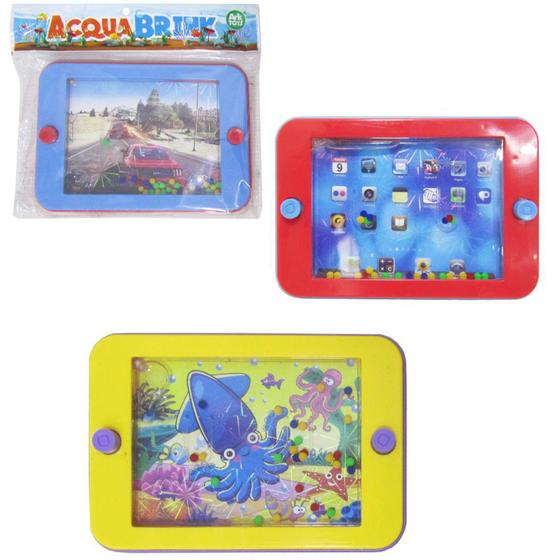 Imagem de Aquaplay / jogo de basquete horizontal acqua brink colors 15x10cm - ARK BRASIL