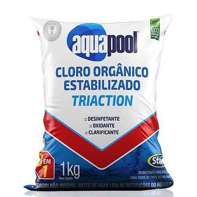 Imagem de Aquapool cloro granulado triaction 1kg