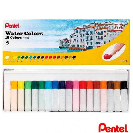 Aquarela arts a base de agua 18 cores htp-18 é ruim? Aquarela arts a base de agua 18 cores htp-18 é boa?