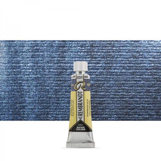 Imagem de Aquarela Bisnaga Talens Rembrandt 865 Sparkle Blue 10ml 05018650 S3