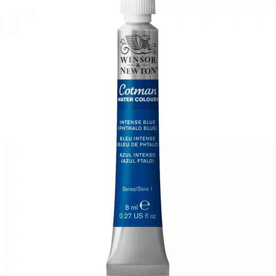 Imagem de Aquarela Cotman W&N Tubo 327 Intense Blue 8Ml