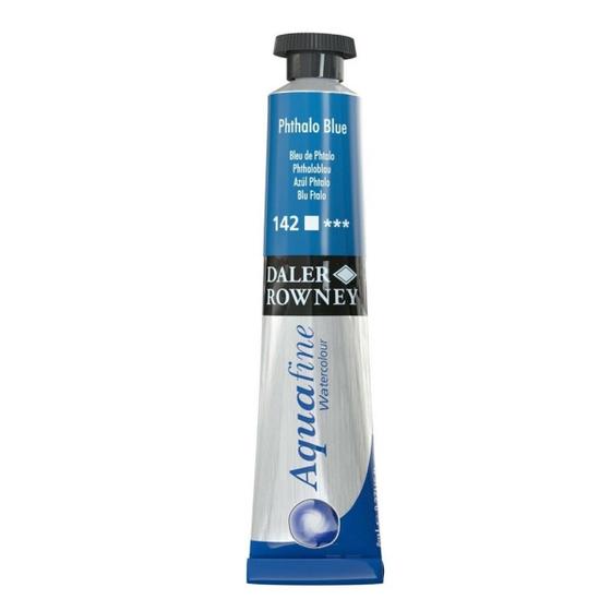 Imagem de Aquarela Daler Rowney Aquafine 8ml 142 Phtalo Blue