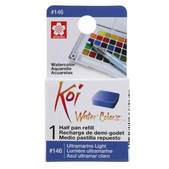 Imagem de Aquarela Koi Ultramarine Light 146 Pastilha