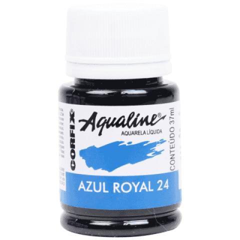 Imagem de Aquarela Liquida Aqualine Corfix 24 Azul Royal 37m