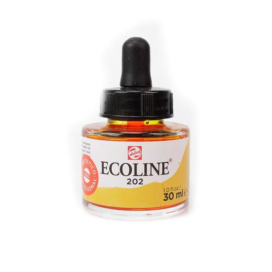 Imagem de Aquarela Líquida Ecoline Talens 30ml 202 Deep Yellow