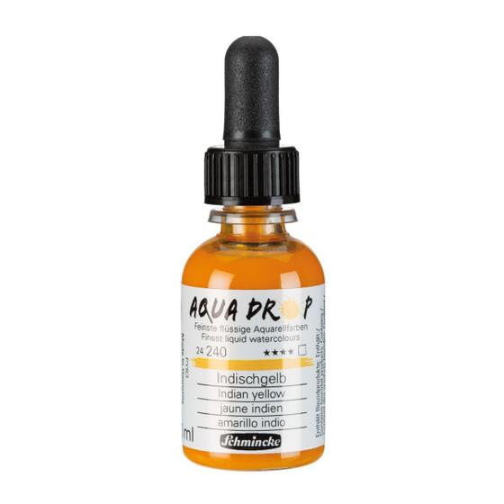 Imagem de Aquarela Líquida Schmincke Aqua Drop 30ml 240 Indian Yellow