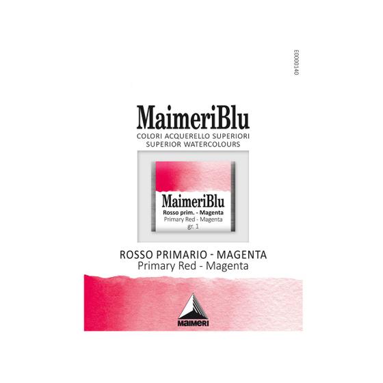 Imagem de Aquarela MaimeriBlu Pastilha 256 Pri Red Magenta