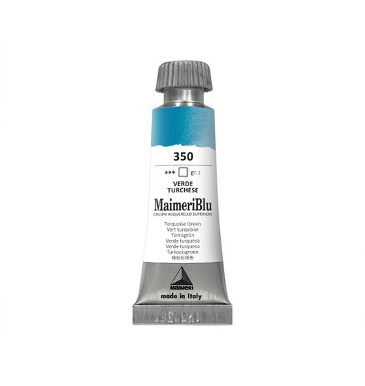 Imagem de Aquarela MaimeriBlu Tubo 12ml 350 Turquoise Green