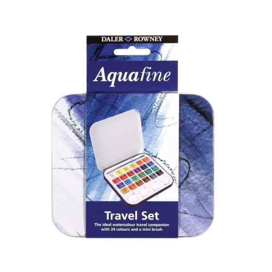 Imagem de Aquarela Pastilha Daler & Rowney - Aquafine - 24 Cores