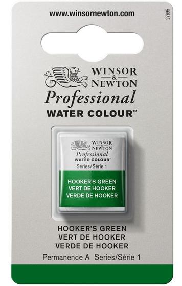 Imagem de Aquarela Pastilha Profissional Winsor 311 Hooker's Green