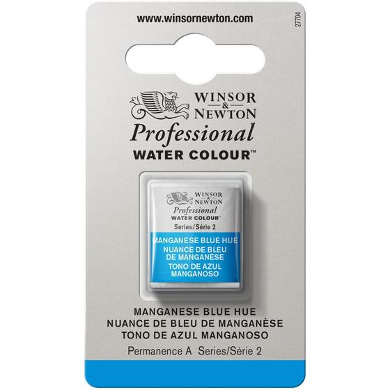 Imagem de Aquarela Pastilha Profissional Winsor 379 Manganese Blue Hue