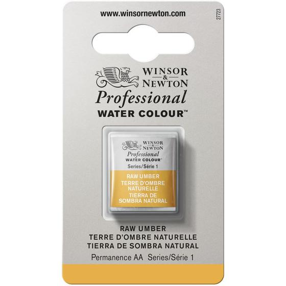 Imagem de Aquarela Pastilha Profissional Winsor 554 Raw Umber