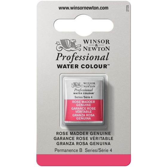 Imagem de Aquarela Pastilha Profissional Winsor 587 Rose Madder