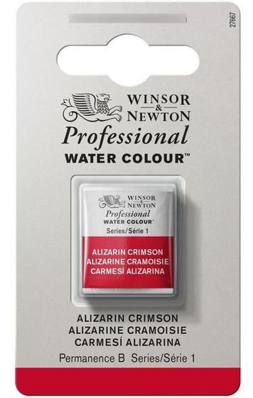 Imagem de Aquarela Pastilha Profissional Winsor & Newton 004 Alizarin