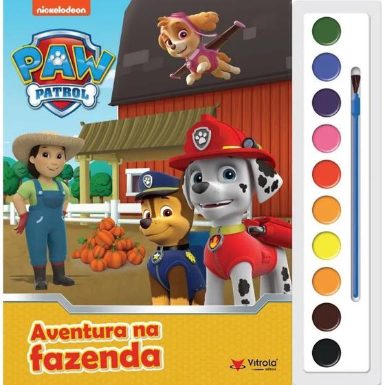 Imagem de Aquarela - Patrulha Canina: Aventura Na Fazenda - VITRIOLA COMERCIAL